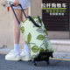 Japanese brand imported small trolley folding portable grocery shopping large capacity household portable trolley for middle-aged and elderly people to buy the following trolley models to enjoy the brand for 1 year