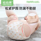Mom Fruit (org.mama) baby diaper pants pure cotton anti-side leakage breathable and washable Meso baby diaper pocket newborn diapers fixed pants [low waist anti-side leakage] small elephant + stripes 2-stripe S (recommended 6-12 Jin [Jin equals 0.5 kg])