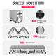 易瑞斯（Easyrest） 折叠床单人办公室四折家用简易医院陪护床午睡午休便携式行军床 70宽灰色经典款