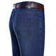 Jiumuwang men's pants expert summer thin men's jeans business loose straight casual pants cotton jeans middle-aged large size trousers men 3892 medium blue 30