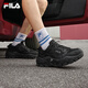 斐乐（FILA）官方掠夺者2男鞋跑步鞋网面鞋老爹鞋运动休闲鞋 黑/锻铁-BF 42