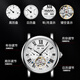 Mark Huafei Watch Men's Automatic Mechanical Watch Business Style Swiss Quality Student National Watch Waterproof Watch New Year's Gift 6017