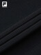 Fila Damens gewebte Jacke 2025 Sommer neuer Outdoor-Sport Slim Slim Kapuzenkapsel Top Dark Black-BK XS 155/76A/XS