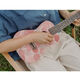 
OTHER high-value 21-inch entry-level beginner cute ukulele boys and girls small guitar children 23-inch musical instrument Tulip bear model 23-inch
