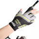 
Cycling lure fishing gloves sun protection, windproof, breathable, anti-cut and anti-slip three-finger spring, winter and summer sports fishing equipment fishing three-finger letter gray