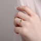 
meluxe Mui Ne 18K gold emerald ring birthday gift for girlfriend [R12113] emerald 22 points (11#)