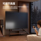 FITUEYES mobile TV stand floor (75-100 inches) large size TV stand Redmi Sony Huawei Skyworth Hisense TCL floor-standing TV Eiffel Yaoye Black second generation mobile model