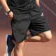 阿迪达斯（adidas）男裤运动裤 2025夏季新款裤子户外跑步透气短裤梭织快干五分裤子 IC9756/针织 2XL 推荐195-215斤