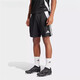 阿迪达斯 （adidas）男子足球健身速干透气五分裤训练运动短裤GK9602官方旗舰正品 IC1484经典速干黑条纹 S
