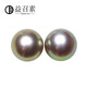 Yizhao Su Pang Donglai Quality Freshwater Pearl Earrings Paired Naked Beads Small Light Bulb 5A Naked Bead Color Transparent 6-7mm Maroon BDP1049