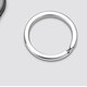 Schlüsselbund robuster und langlebiger Autokastring Ring Taille Hanging Metall Schlüsselbund Anti-Verlust Einfache personalisierte und atmosphärische Hummerschnalle
