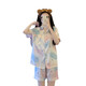 Yalu Summer Nuevo helado dulce Pajamas para mujeres Summer's Cool Cool Cool Cool Silk Silk Shorts Shorts Fin Home Cloting 5155 M 2 Tamaño [L Recomendado 80-105Jin [Jin equivale a 0.5 kg]]]