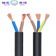 
Hualeji anti-freeze wire soft wire 6-square household cable sheathed wire 2 core 3 core 15254 square proof outdoor three-phase electric RVV3 core 10 square 100m