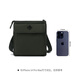 Armani (Armani) Axe New Product Men's Men's One-Crossbody Bag Gift Men Men XM000591 AF12099 UB001 Dark Green