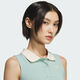 
adidas [Jinlang Sports] Women's Three-leaf Crocodile Short Sports Tight Lapel Vest KE3894 Color M