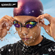 Speedo swimming goggles men's V3 high-definition waterproof and anti-fog swimming goggles women's professional training racing swimming goggles Wang Shun same style Obsidian imported limited edition