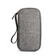 New multi-functional overseas travel change clutch portable waterproof anti-theft brush rfid fashion ID passport bag black