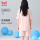Cat Man (Miiow) Baumwollmodal Frauenpyjama für Frauen Sommer 10A Antibakterielle Eis Seide Kurzarm Shorts Kühle Heimkleidung für Frauen Pink L.