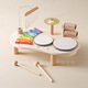 Children's early education training music table wooden Orff percussion instrument baby educational toy interest game table music table
