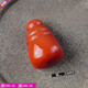 Drjefun Natural South Red Achatspieß Sichuan Liangshan Jiukou Material Nanhong Santong Kleine Accessoires Buddha Kopf NY 693