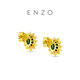 
Chow Tai Fook ENZO Aurora Tundra Earrings 18K Gold Tourmaline Diamond Earrings Women EZV4839 EZV4839