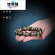 Xibanyuan Herrenarmband Tibetanische Achat-Neun-Augen-DZI-Perlenarmband Tibetan dreiäugige Wenwan Buddha SN9793 Yiduobao