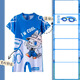 G.duck Labubu 2025 children's swimsuit, boy's one-piece swimsuit, baby boy's quick-drying swimsuit and trunks set, one-piece suit + swimming goggles 110 L (recommended height 85-105CM)