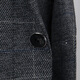 Skaro British retro traje a cuadros a cuadros de tres piezas Traje formal delgado de su traje de boda Hands Groom Groom [traje + pantalones + camisa + chaleco] S 165