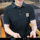 T-shirt de marque Rowilcs Polo à manches courtes pour hommes à manches courtes pour hommes T-shirt en maille à manche à manches à manche à manches à manches à manche W9923 KAKI M (90-100jin [Jin est égal à 0,5 kg]))