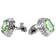 Nosskiss Fashion Ol Blue Green Crystal Manschettenknall Herrenanzug Konferenz Interview Host Business Birthday Geschenk Green Grün Green