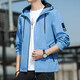 Tommy Kelly Light Luxury High-End осенняя куртка Men's 2025 Новая весна и осенняя тонкая молодая молодая жарка короткая K12131 Black 2xl: [Предлагается 150-165Jin [Jin равно 0,5 кг]]]