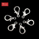 
4THK spring buckle accessories accessories alloy silver-plated lobster buckle lobster hook necklace bracelet buckle accessories accessories 12173wnA1-2 silver-plated 16mm lobster buckle 10 pieces