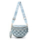 Light OUs neue modische japanische und koreanische Schachbrettplaid-Crossbody-Tasche für Unterricht und Arbeit, die vielseitige One-Shoulder-Crossbody-Tasche für Frauen fsg Brown pendeln