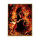 2025 new Nezha 2: The Demon Child's Naohai Digital Oil Painting DIY Ao Bing Hand-painted Filling and Coloring High-Precision Painting LL12127 40*50cm Thick solid wood inner frame + decorative outer frame