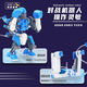 
Children's Day gift high-intelligent DIY hydraulic robot battle children's puzzle plug-in toy gift box VS0301