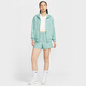 Nike (NIKE) 2025 autumn women's jacket versatile sports and casual woven jacket FV6299-017 S