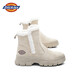 Dickies Botas de Nieve para Mujer Botas de Mujer Botas Cortas Gruesas de Terciopelo de Invierno Zapatos de algodón cálidos Botas Beige 37