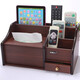 Tissue Box Holz Wohnzimmer European Multifunktion Desktop Fernbedienung Aufbewahrungsbox Haushalt Couchtisch Serviettenkarton 1349 Öffnen Sie Pappkarton Öffnen