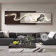 Pupan Light Luxury Modernes Wohnzimmer Dekoration Malerei Italienisch minimalistischer Stil Sofa Hintergrund wand hängende Malerei Atmosphärische Sinn überlagerte Wandmauer E1327 Helle Lichter A 8030 groß + 8020 klein = Gesamt überlagerte Länge 110 Hoch