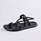 Sandales TTPMER pour la version coréenne masculine des chaussures de plage décontractées sans glissement en forme de semelle douce portant des sandales pour hommes à la mode verts à la mode