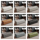 Oppein Lawrence Italian minimalist home-entry shoe changing stool household door storage shoe stool feel clothing store rest stool light brown 1713-11 storage 120*40*40cm