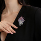 Oppenheim benheart Zi Ling brooch, high-end, exquisite and light luxury brooch accessories, exquisite gifts for men and women, brooch-Zi Ling Condensing Purple