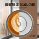 MPPMCK Lazy Sheep Thermal Cup Large Capacity Children's Straw 316 Stainless Steel Water Cup Student Coffee Cup New Portable [BZ1049 Lazy Sheep - Retro Red] 316 Stainless