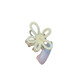 Exquisite clip clip hair card women's hair accessories half-tied hair clip on the back of the head for women 2023 new small bang clip headdress random 2 packs (alloy clips)