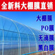 Greenhouse plastic film, non-drip film, agricultural greenhouse film, PO film, vegetable planting, anti-fog, high light transmittance, anti-aging, longevity film, blue film 8S imported longevity film, thickened, 2m wide, how many meters long, take a few pieces, send the whole picture
