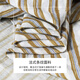 ROEYSHOUSE罗衣洋气翻领条纹衬衫2025夏季新款法式灯笼袖衬衣通勤上衣12110 条纹 2XL