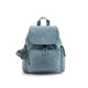 Kipling Men and Women 2025 Spring and Summer New Lightweight Trendy Backpack Student Schoolbag Sackey Bag City_pack_mini-Gray Pine Green