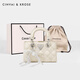 Cinvai / Krose Bag Women's 2025 New Crossbodybodbody Boupting polyvalent Sac à épaule polyvalente Femme sac à main Bag Femme d'anniversaire Gift Women's Beige [Envoyez votre petite amie et votre femme à cœur et pratique]