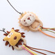 Jingdong Express cat toy wooden pole lion cat teasing stick with bell shape cute bite-resistant interactive toy lion