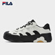 Zapatos de mujer Fila Fila Fila, zapatos de huevo de Yang Mi, zapatos deportivos, 2025 Autumn Nuevos zapatos blancos casuales y versátiles, leche blanca/negra 37.5